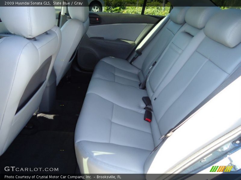 Slate Blue / Gray 2009 Hyundai Sonata GLS