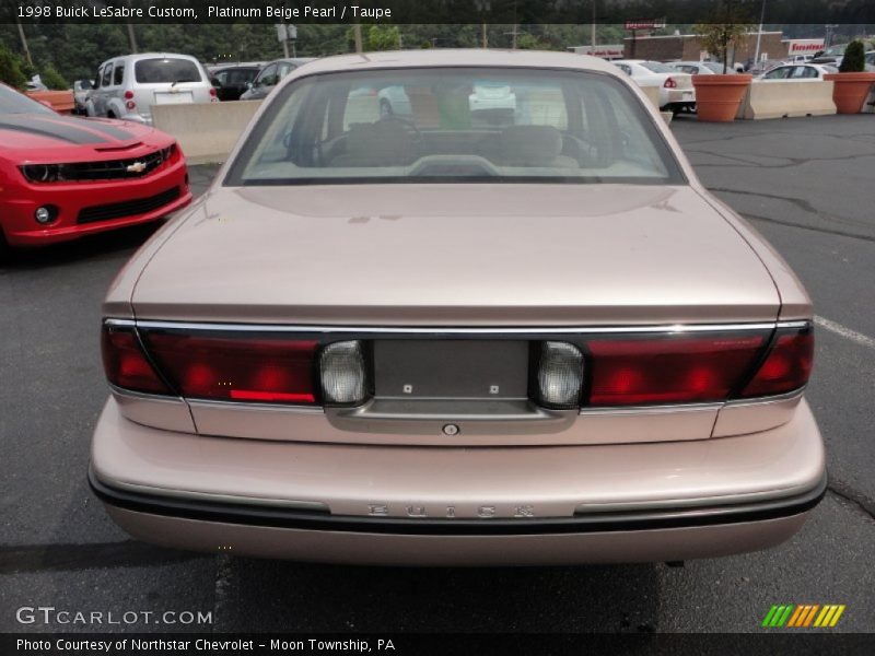 Platinum Beige Pearl / Taupe 1998 Buick LeSabre Custom