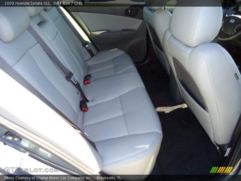 Slate Blue / Gray 2009 Hyundai Sonata GLS