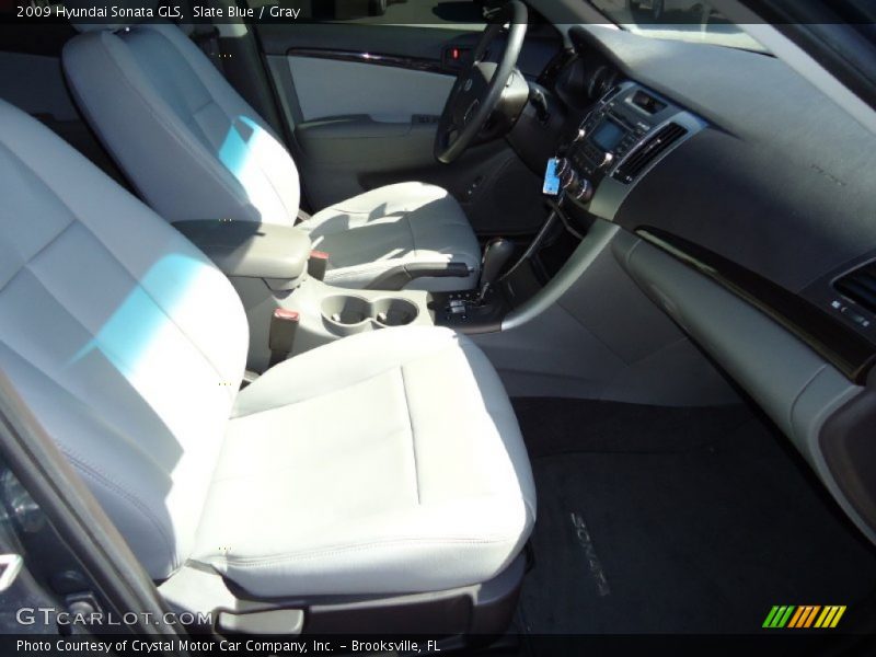 Slate Blue / Gray 2009 Hyundai Sonata GLS
