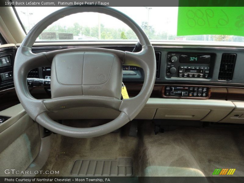 Platinum Beige Pearl / Taupe 1998 Buick LeSabre Custom