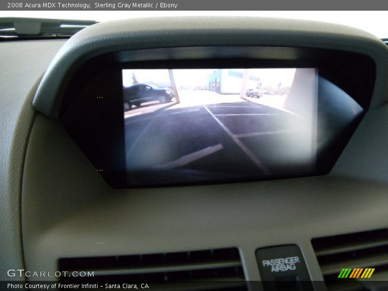 Sterling Gray Metallic / Ebony 2008 Acura MDX Technology
