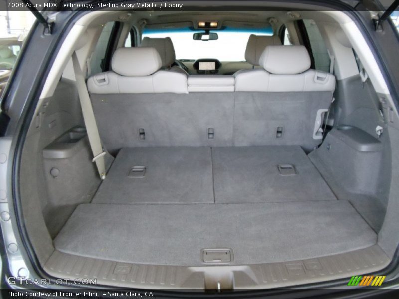 Sterling Gray Metallic / Ebony 2008 Acura MDX Technology
