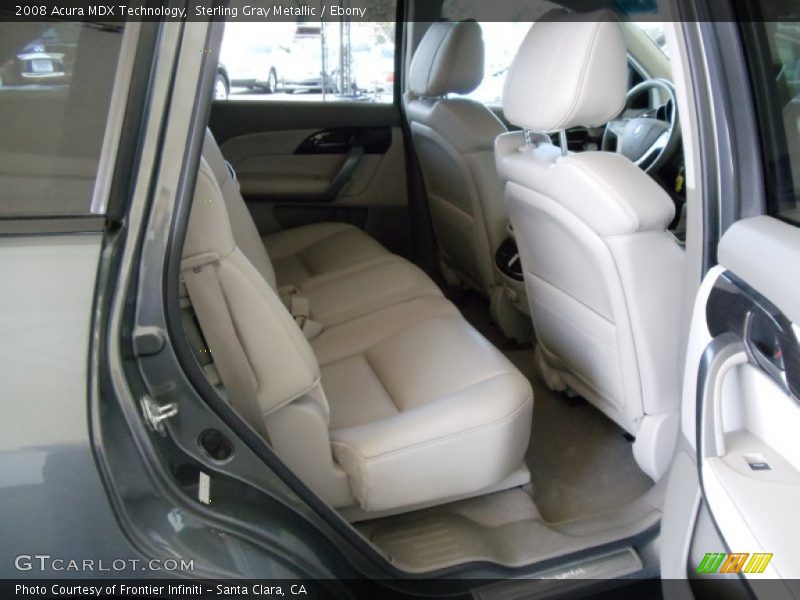 Sterling Gray Metallic / Ebony 2008 Acura MDX Technology