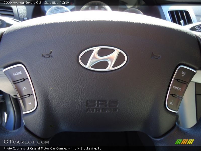 Slate Blue / Gray 2009 Hyundai Sonata GLS