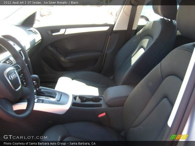  2012 A4 2.0T Sedan Black Interior