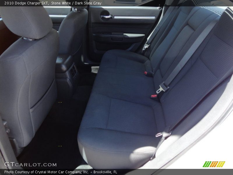 Stone White / Dark Slate Gray 2010 Dodge Charger SXT