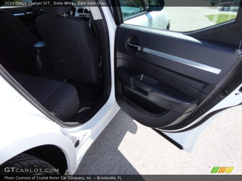 Stone White / Dark Slate Gray 2010 Dodge Charger SXT