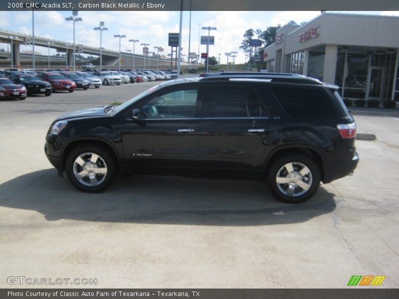 Carbon Black Metallic / Ebony 2008 GMC Acadia SLT