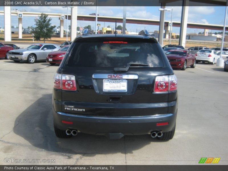 Carbon Black Metallic / Ebony 2008 GMC Acadia SLT