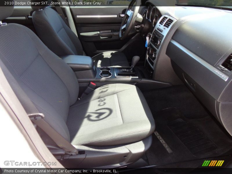 Stone White / Dark Slate Gray 2010 Dodge Charger SXT