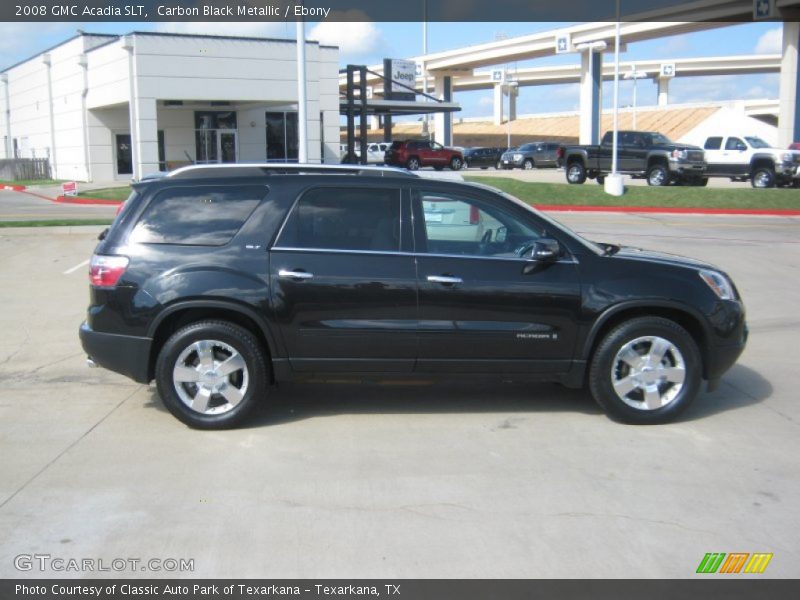 Carbon Black Metallic / Ebony 2008 GMC Acadia SLT