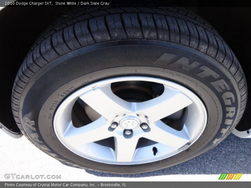 Stone White / Dark Slate Gray 2010 Dodge Charger SXT