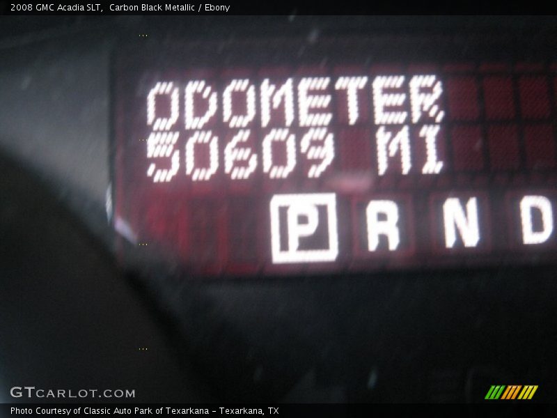 Carbon Black Metallic / Ebony 2008 GMC Acadia SLT
