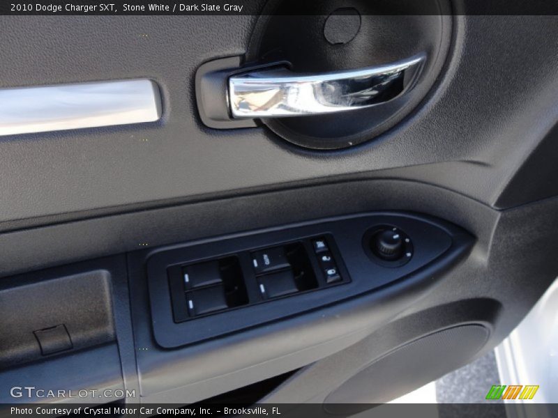 Stone White / Dark Slate Gray 2010 Dodge Charger SXT