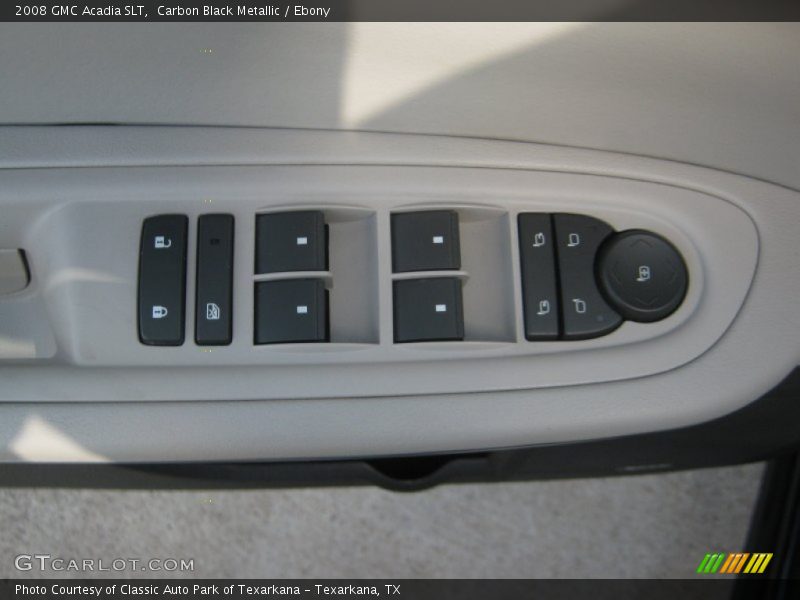 Carbon Black Metallic / Ebony 2008 GMC Acadia SLT