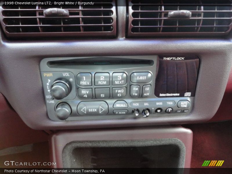 Controls of 1998 Lumina LTZ