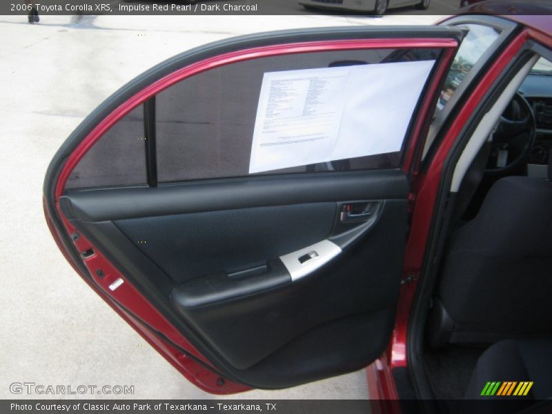 Door Panel of 2006 Corolla XRS
