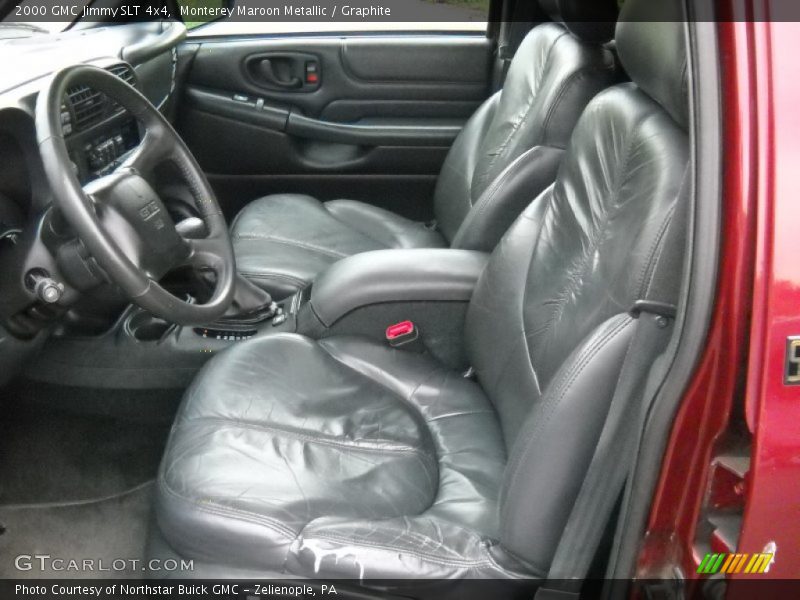 Monterey Maroon Metallic / Graphite 2000 GMC Jimmy SLT 4x4