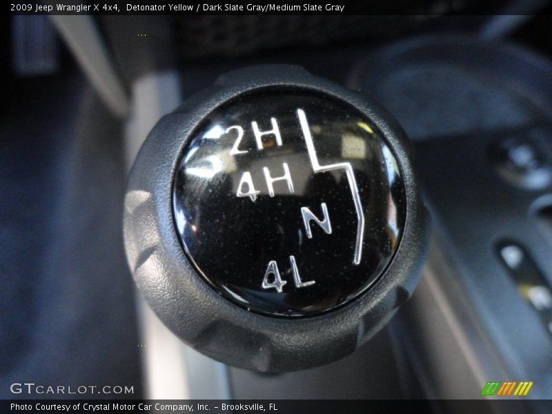 Detonator Yellow / Dark Slate Gray/Medium Slate Gray 2009 Jeep Wrangler X 4x4