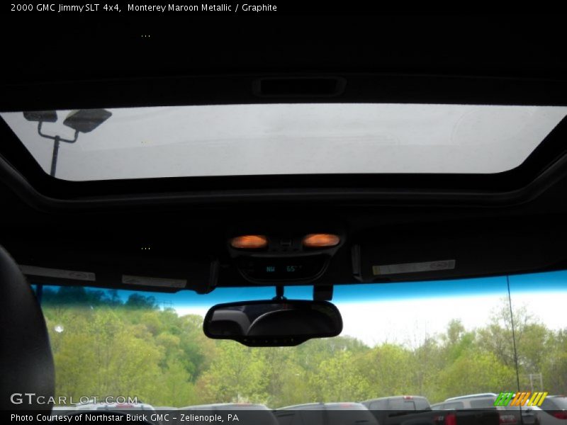 Monterey Maroon Metallic / Graphite 2000 GMC Jimmy SLT 4x4