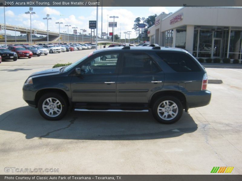Steel Blue Metallic / Quartz 2005 Acura MDX Touring