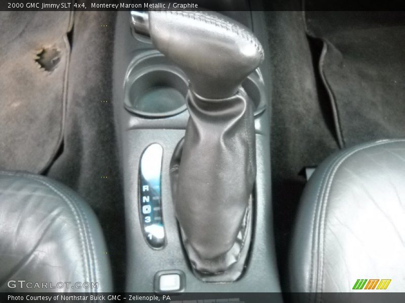 Monterey Maroon Metallic / Graphite 2000 GMC Jimmy SLT 4x4