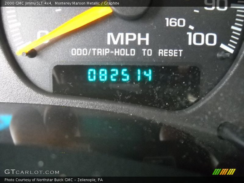 Monterey Maroon Metallic / Graphite 2000 GMC Jimmy SLT 4x4