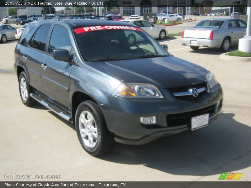 Steel Blue Metallic / Quartz 2005 Acura MDX Touring