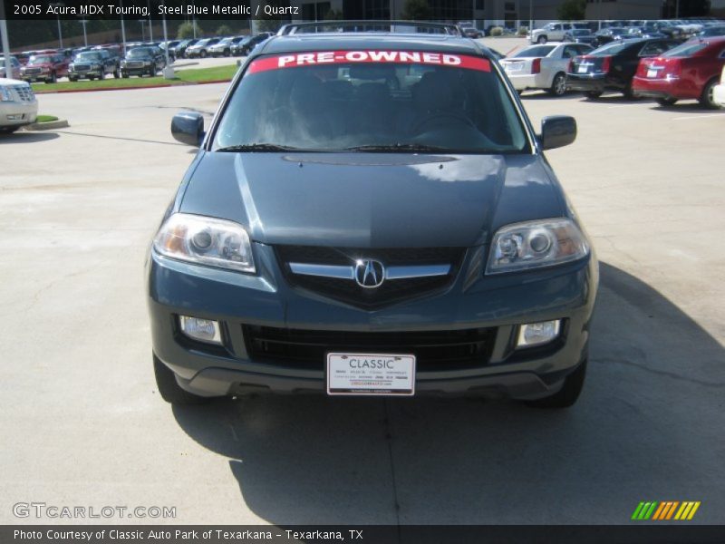 Steel Blue Metallic / Quartz 2005 Acura MDX Touring