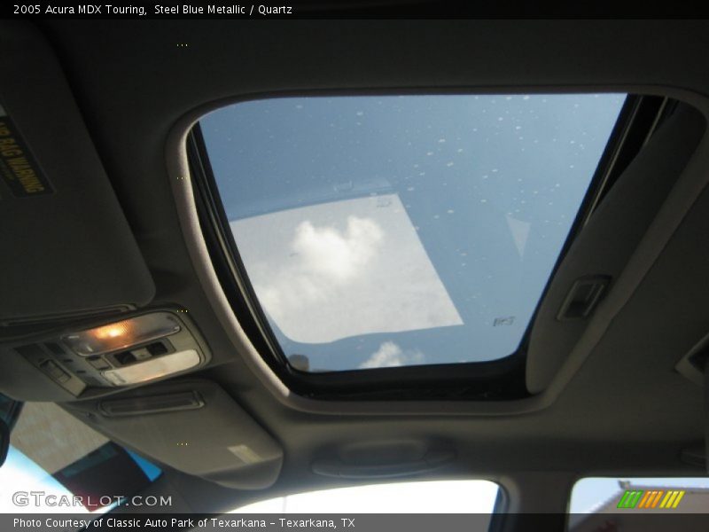 Sunroof of 2005 MDX Touring