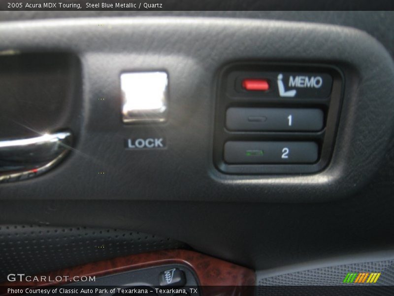 Steel Blue Metallic / Quartz 2005 Acura MDX Touring