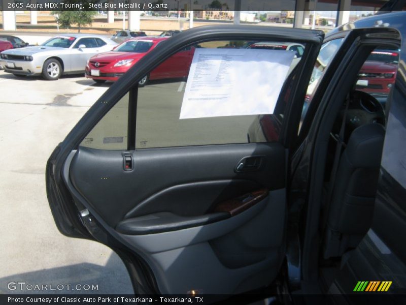 Steel Blue Metallic / Quartz 2005 Acura MDX Touring