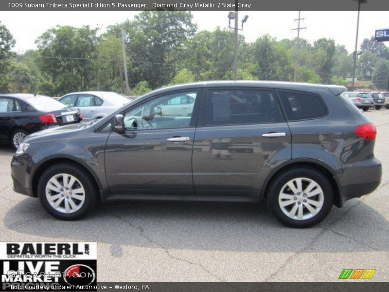 Diamond Gray Metallic / Slate Gray 2009 Subaru Tribeca Special Edition 5 Passenger