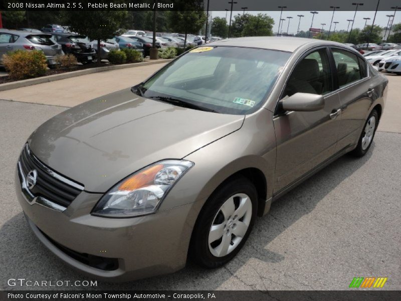 Pebble Beach Metallic / Blond 2008 Nissan Altima 2.5 S