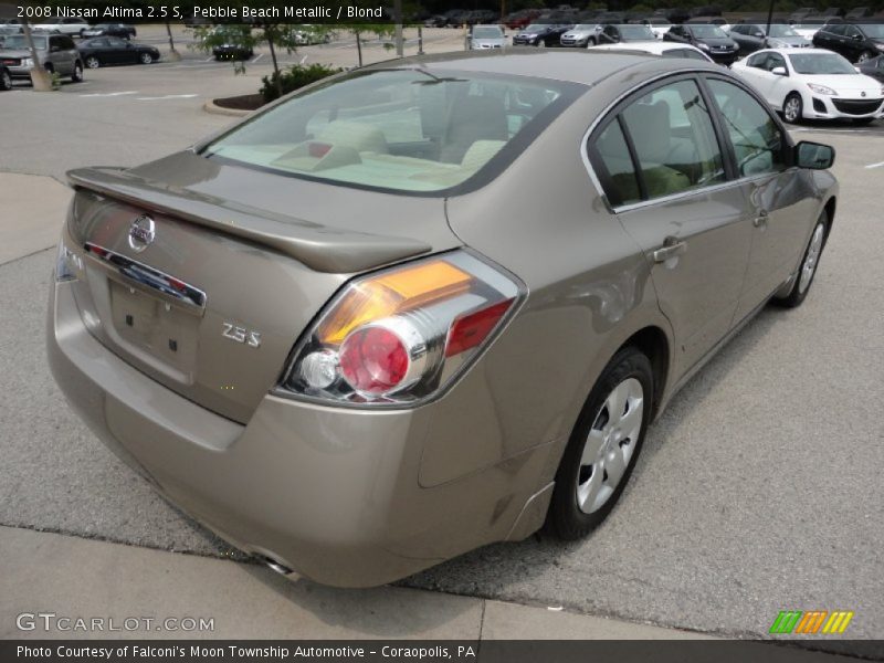 Pebble Beach Metallic / Blond 2008 Nissan Altima 2.5 S
