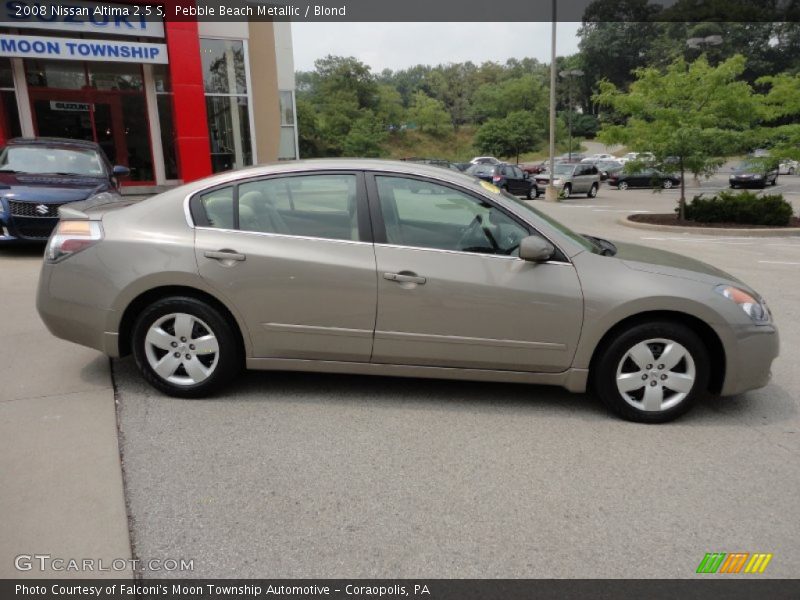 Pebble Beach Metallic / Blond 2008 Nissan Altima 2.5 S