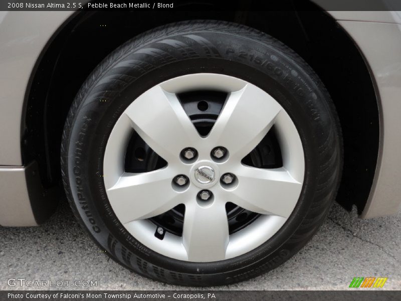Pebble Beach Metallic / Blond 2008 Nissan Altima 2.5 S