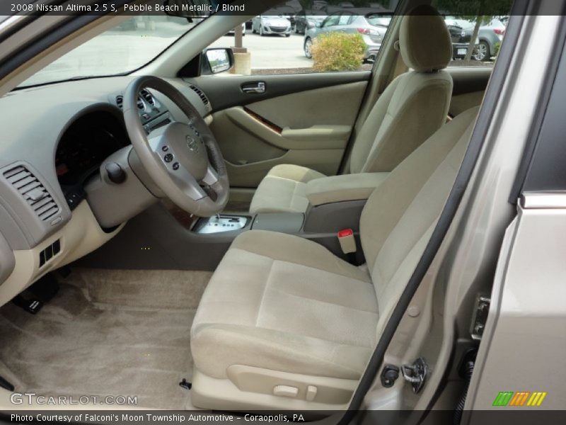 Pebble Beach Metallic / Blond 2008 Nissan Altima 2.5 S