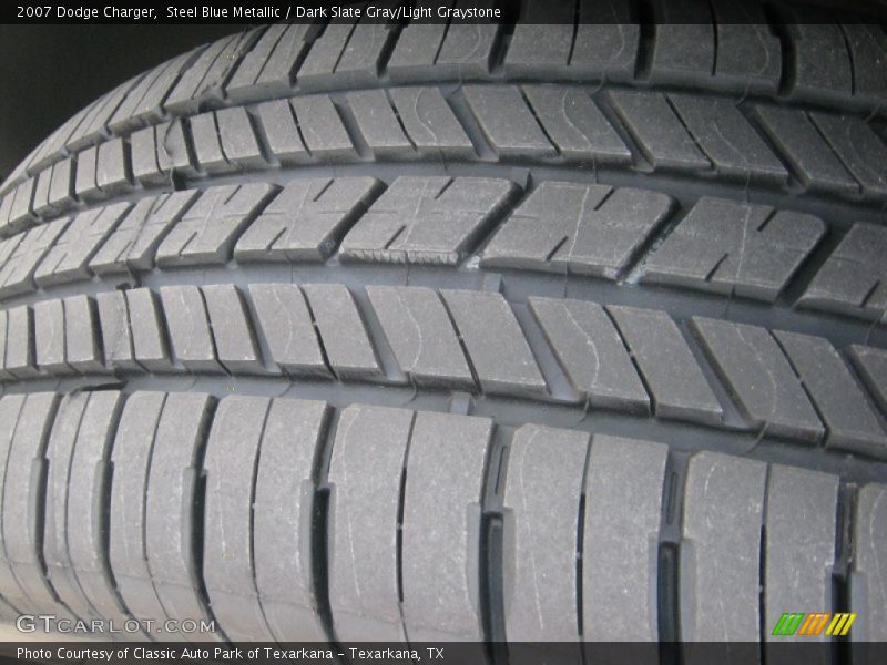 Steel Blue Metallic / Dark Slate Gray/Light Graystone 2007 Dodge Charger
