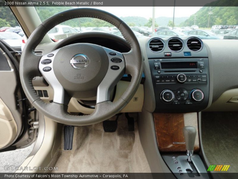 Pebble Beach Metallic / Blond 2008 Nissan Altima 2.5 S
