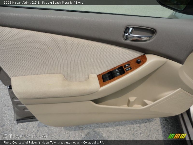 Pebble Beach Metallic / Blond 2008 Nissan Altima 2.5 S