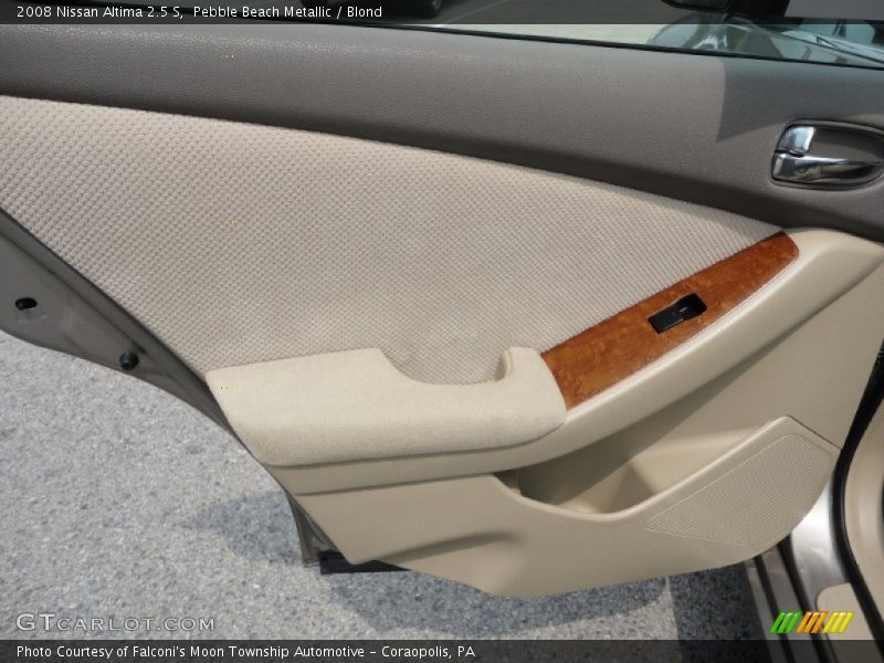 Pebble Beach Metallic / Blond 2008 Nissan Altima 2.5 S