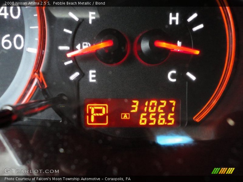 Pebble Beach Metallic / Blond 2008 Nissan Altima 2.5 S