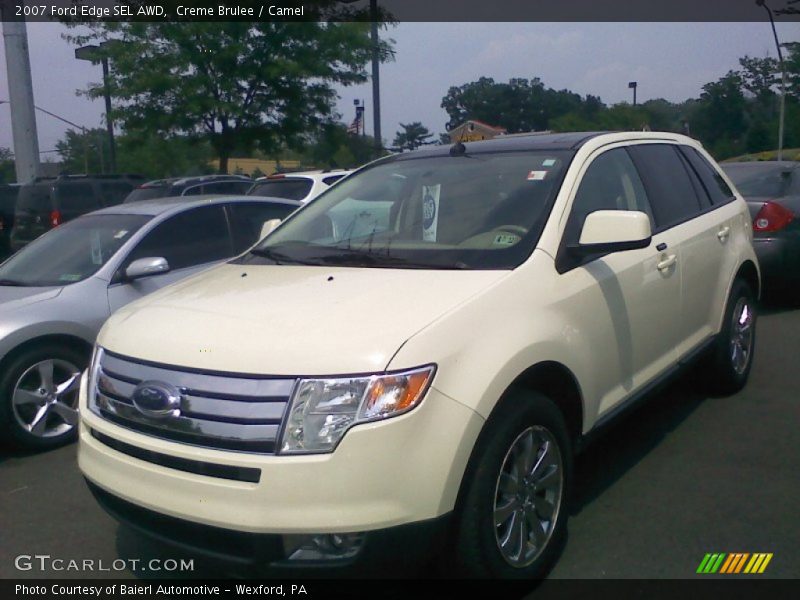 Creme Brulee / Camel 2007 Ford Edge SEL AWD