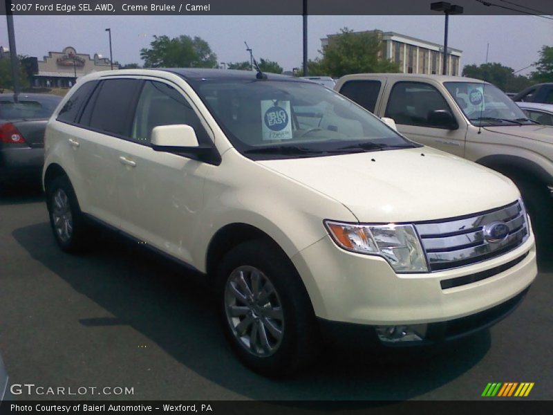 Creme Brulee / Camel 2007 Ford Edge SEL AWD