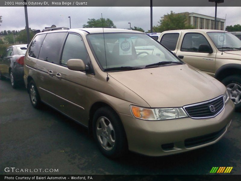 Mesa Beige / Quartz 2001 Honda Odyssey EX