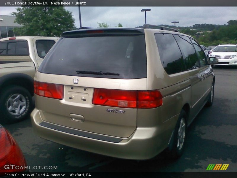 Mesa Beige / Quartz 2001 Honda Odyssey EX