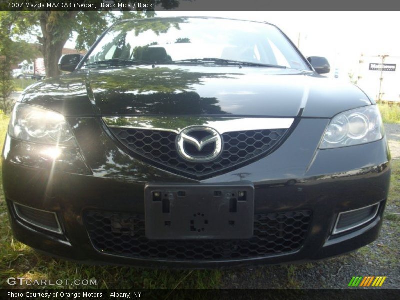 Black Mica / Black 2007 Mazda MAZDA3 i Sedan