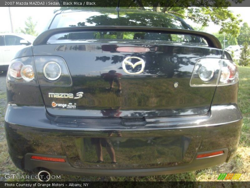 Black Mica / Black 2007 Mazda MAZDA3 i Sedan